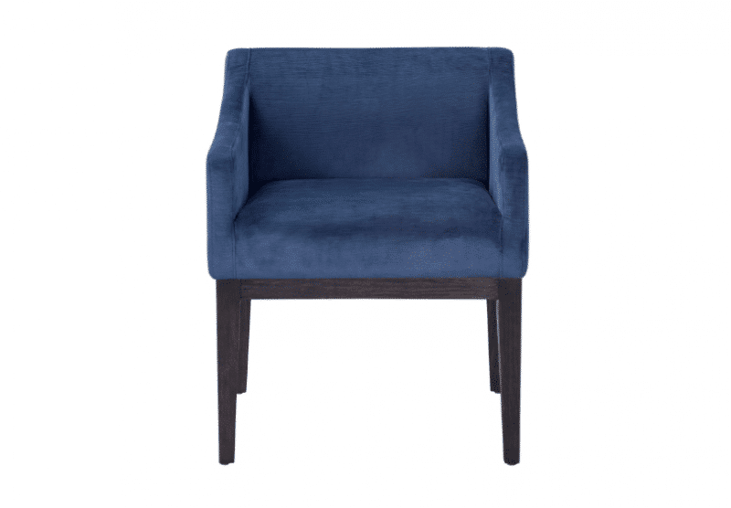 Kwan Armchair blue front