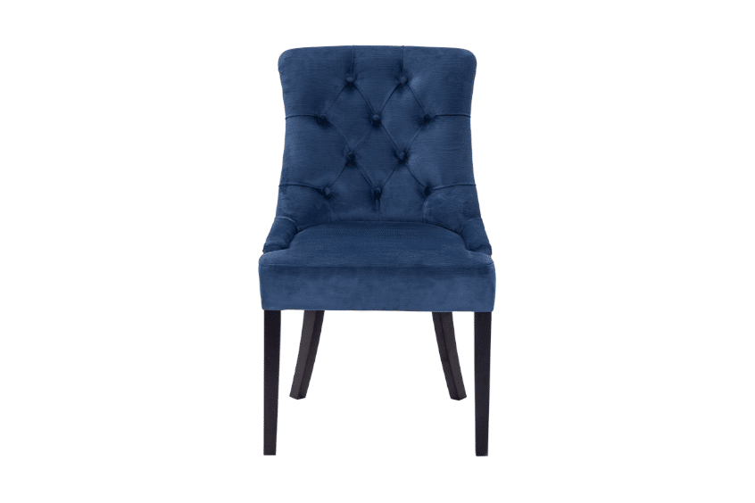 Bernard Dining Chair blue front