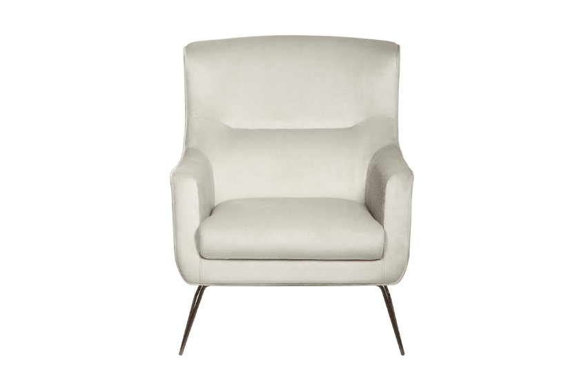 Theo Lounge Chair Prosecco front