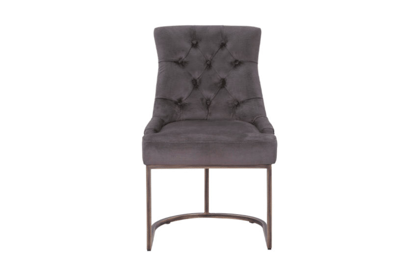 Florence Dining Chair Pebble front