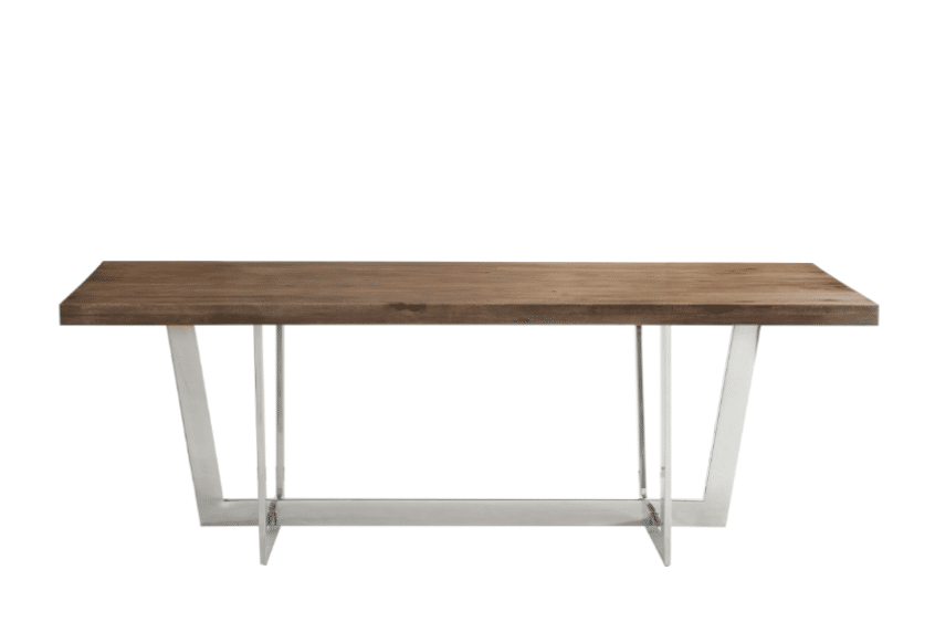 Ezra Dining Table Solid Oak front