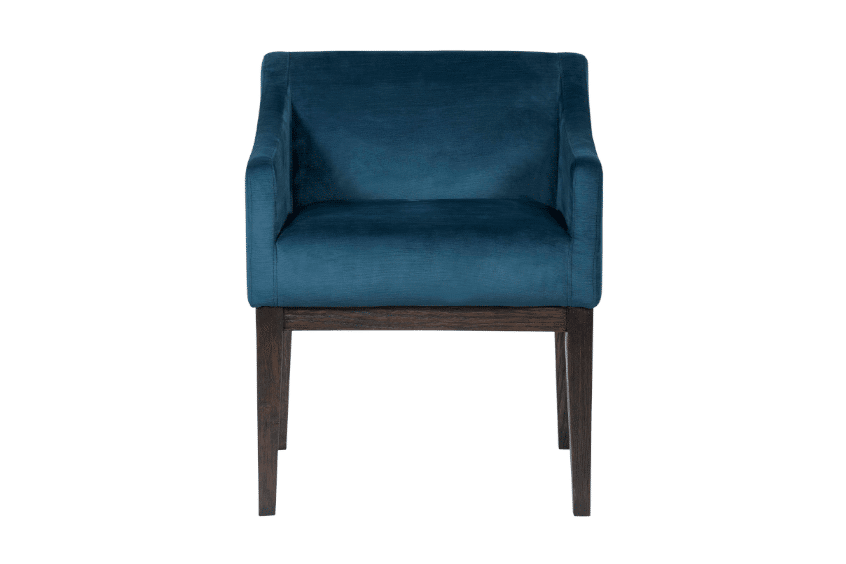 Kwan Armchair blue front