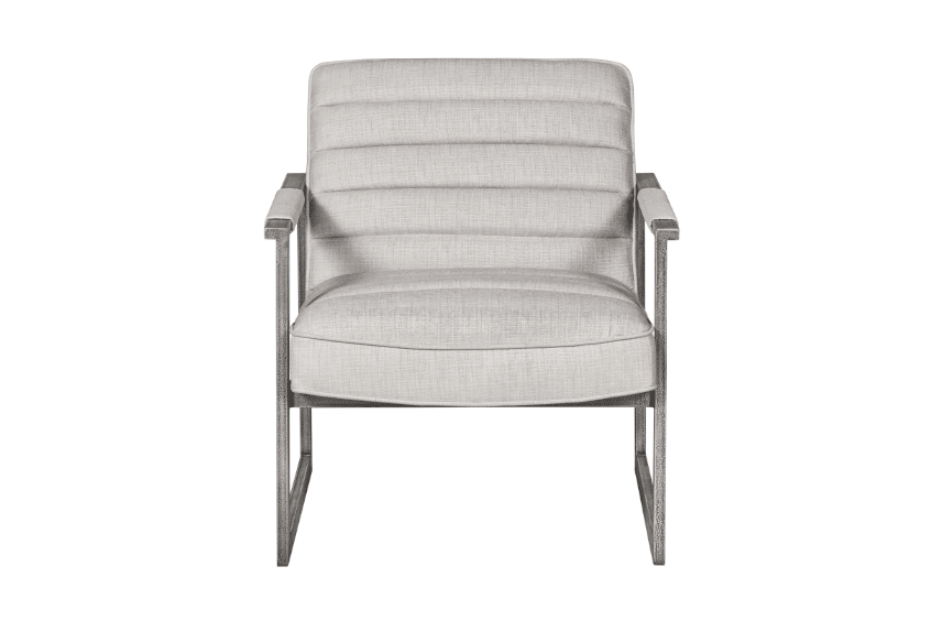 Lounge Chair Bauer frontal picture on a white background
