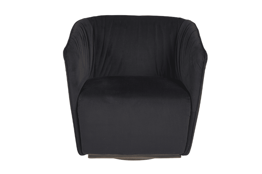 Vain Lounge Chair Black front