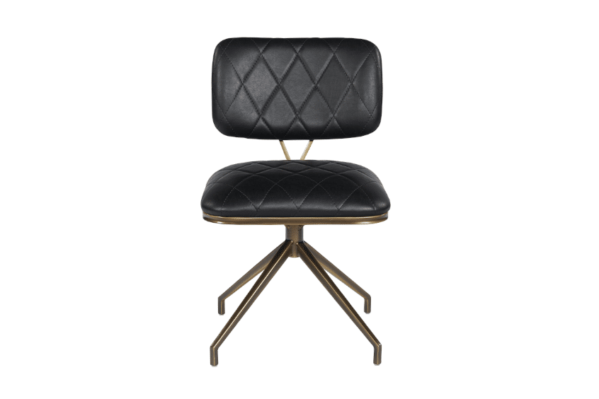 Virtu Swivel Chair Black front